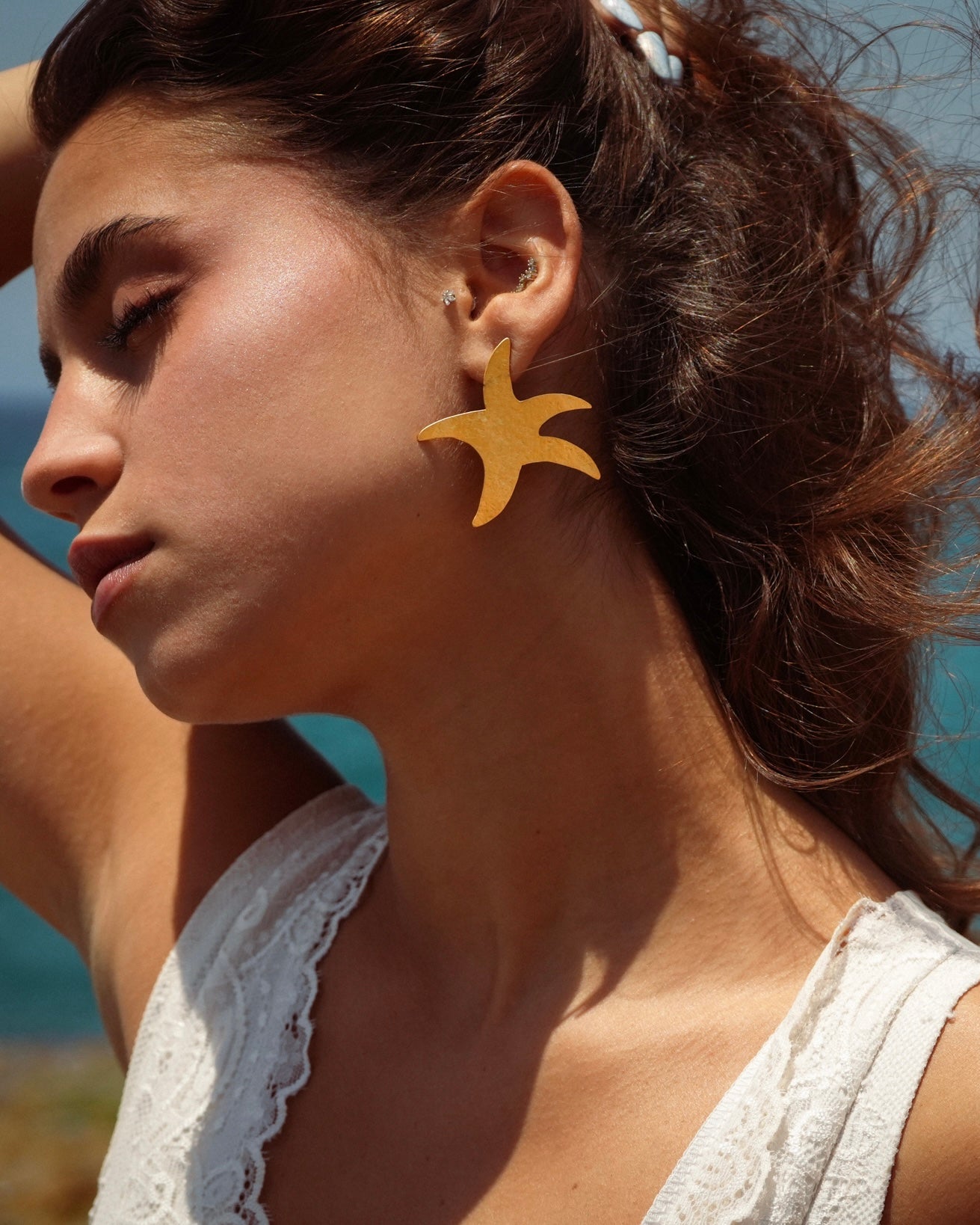 Starfish earrings