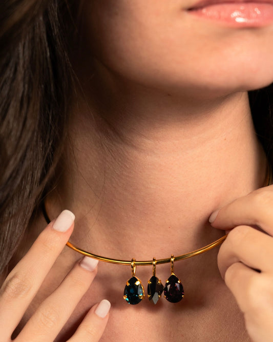 Trio Drop Choker